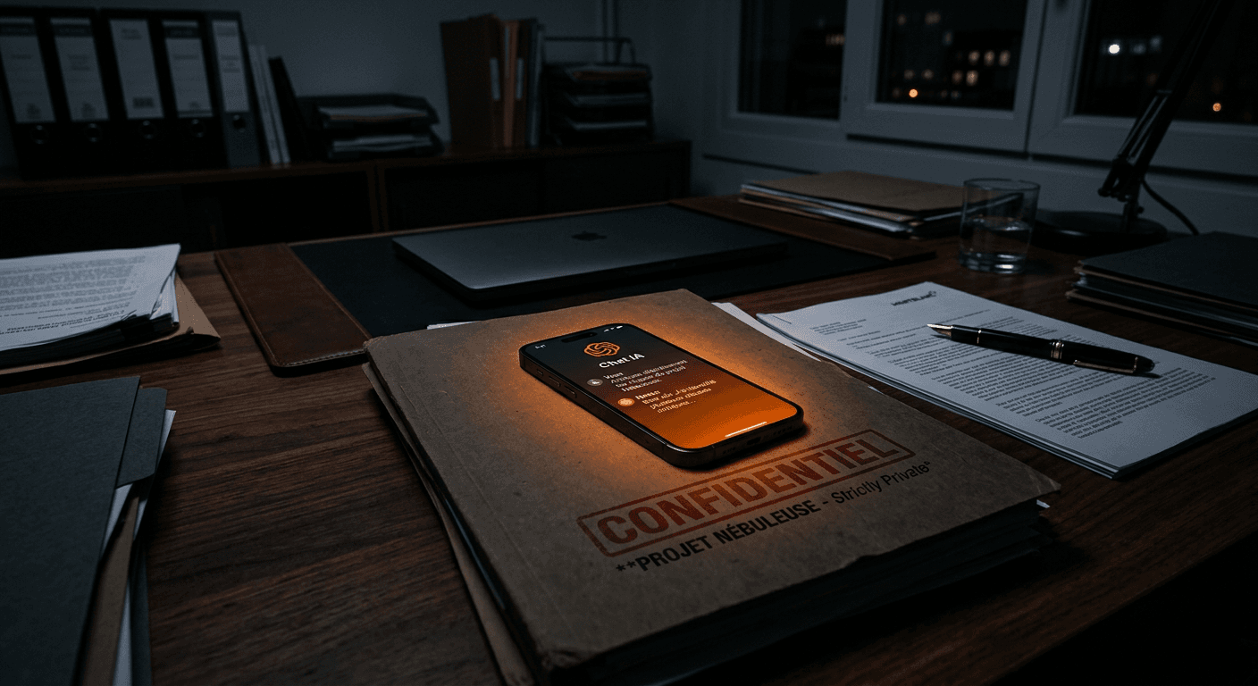 Image d'illustration pour l'article : #rinolassroom : le shadow AI ou pourquoi vos collaborateurs utilisent déjà l’IA (sans vous le dire)